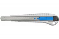 Пластиковый нож HOEGERT TECHNIK с отламывающимся лезвием 18 мм, алюминиевый HT4C636 