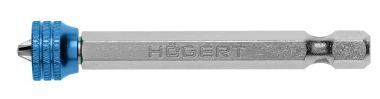 Бита PH2, 65 мм, магнитный наконечник, сталь S2 HOEGERT HT1S305 ― HOEGERT