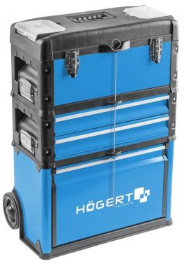 Тележка для инструментов, 3 модуля HOEGERT HT7G080 ― HOEGERT