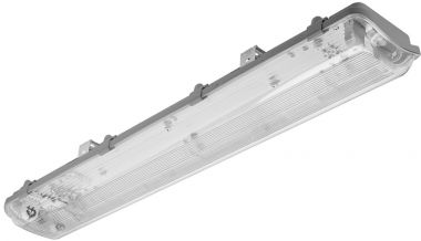 Герметичный светильник G-TECH  под T8 LED лампы 2x60см, T8 LED-J GT-HER2X18-00 ― HOEGERT