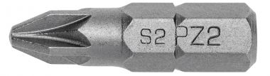 Биты PZ2 25 мм, 25 мм, сталь S2, PROFI, 5 шт. HOEGERT HT1S455 ― HOEGERT