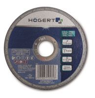 Диск отрезной по металлу 115 х 1,0 х 22,23 мм HOEGERT HT6D601