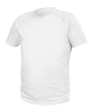 Футболка из полиэстера белая, 2XL HOEGERT HT5K401-2XL ― HOEGERT