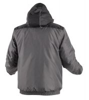 Утепленная куртка-бомбер графит XL HOEGERT MOZEL HT5K242-XL
