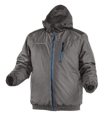Утепленная куртка-бомбер графит XL HOEGERT MOZEL HT5K242-XL ― HOEGERT