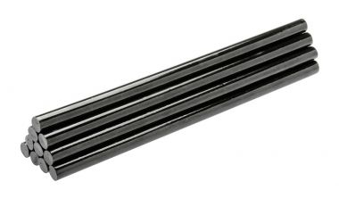 Клеевые стержни черные 11,2х200 мм, 12 шт. HOEGERT HT2C138 ― HOEGERT