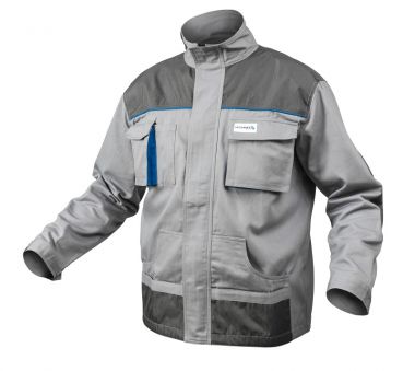 Куртка рабочая серая, размер L HOEGERT HT5K283-L ― HOEGERT