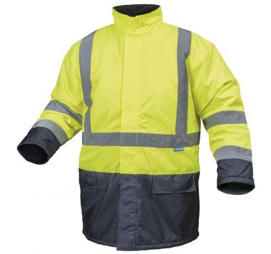 Куртка утепленная, светоотражающая, размер XL (желтая) HOEGERT HT5K238 -XL ― HOEGERT