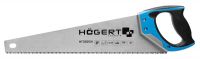 Пила-ножовка 450 мм, 7 TPI, закаленное, трехсторонняя заточка HOEGERT HT3S204
