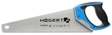 Пила-ножовка 400 мм, 7 TPI, закаленное, трехстороняя заточка HOEGERT HT3S202 ― HOEGERT