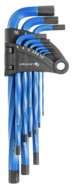 Шестигранные ключи, согнутые 9 шт. HOEGERT HT1W805 ― HOEGERT